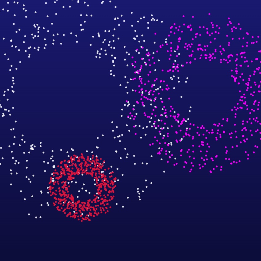 Animated background - Fireworks