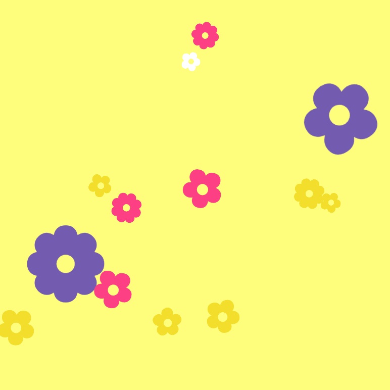 Animated background - Flowers