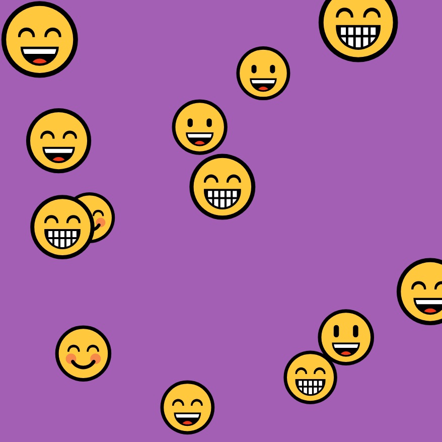 Animated background - Smiles